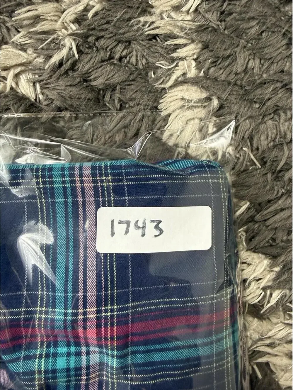 SO Goods For Life Plaid Flannel Shirt Girls Size Small 7 Blue Hooded Button Up